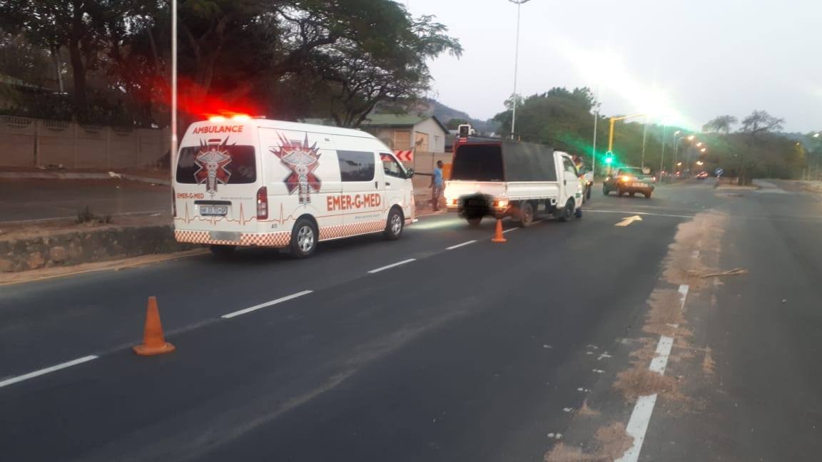 Two injured in collision in Nelspruit