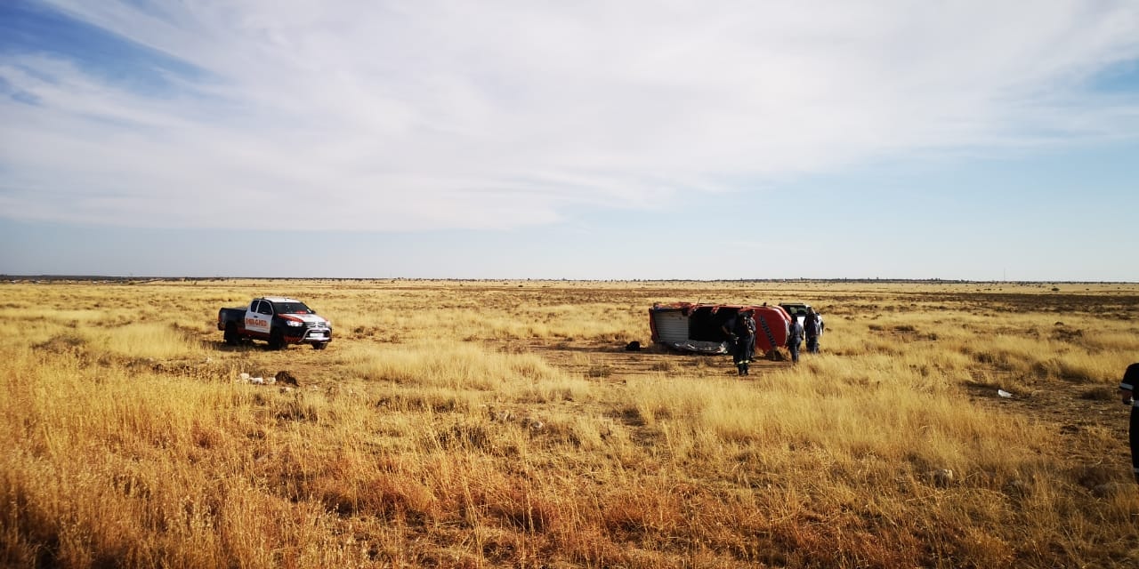 Two injured in rollover near Kimberley