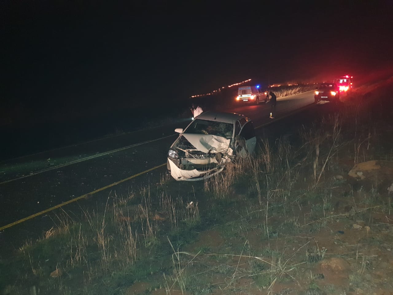 No injuries after head-on collision on the R69 Louwsburg Pongola road