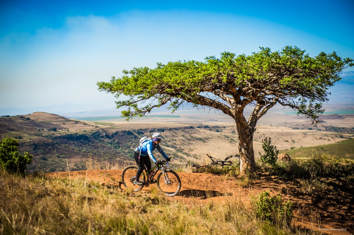 Biking is blissful in the bush