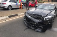 One injured in collision at intersection in Sandton