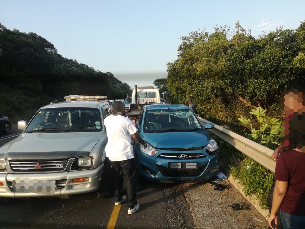 KwaZulu-Natal: Three injured in Tongaat crash