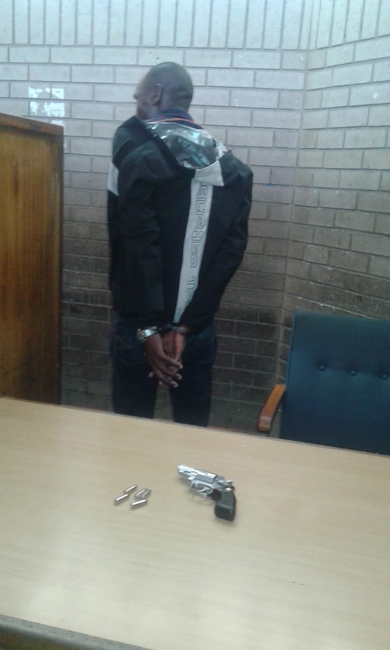 Firearm removed from wrongful hands and suspect behind bars