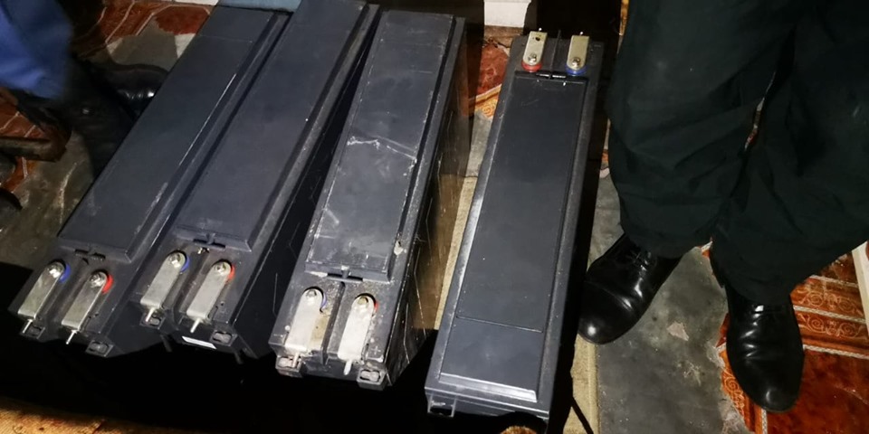 Tower batteries estimated to be worth R670 000 were seized in Makhaza