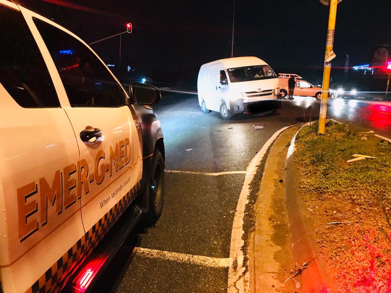 Three injured in collision at intersection in North Riding