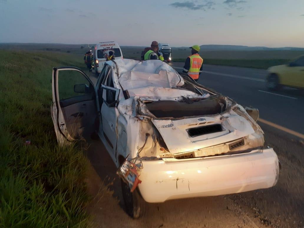 One injured in vehicle rollover near Harrismith