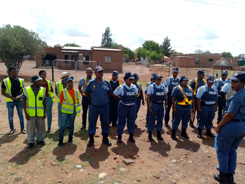 John Taolo Gaetsewe Cluster closed #16DaysofActivism campaign with roadblocks and church service