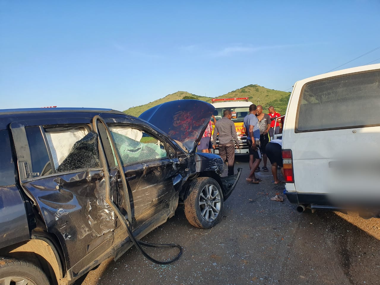 14 Injured in collision on the Old Matuba road