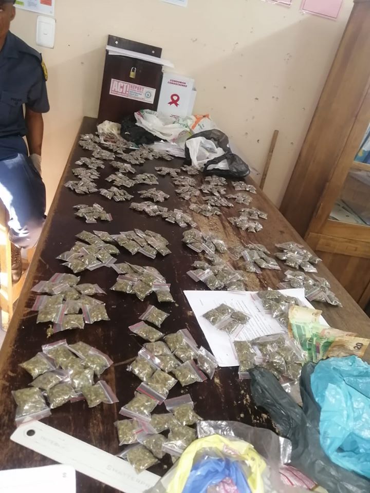 Police confiscate drugs worth R67 400.00