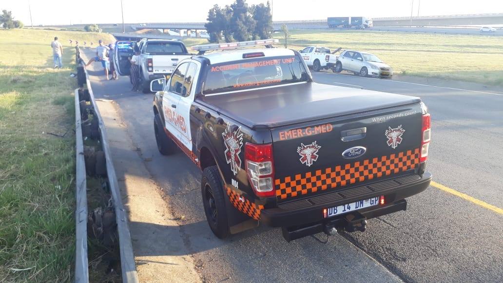 One person injured in collision near Alberton