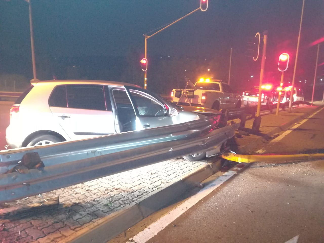 No injuries in collision on the Garsfontein Bridge