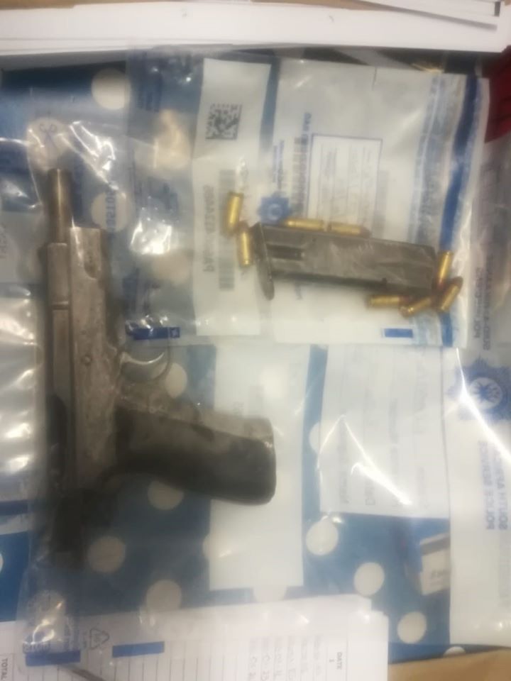 Unlicensed firearm and ammunition seized in Kraaifontein