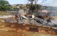 Classroom destroyed in a fire in Waterloo - KZN