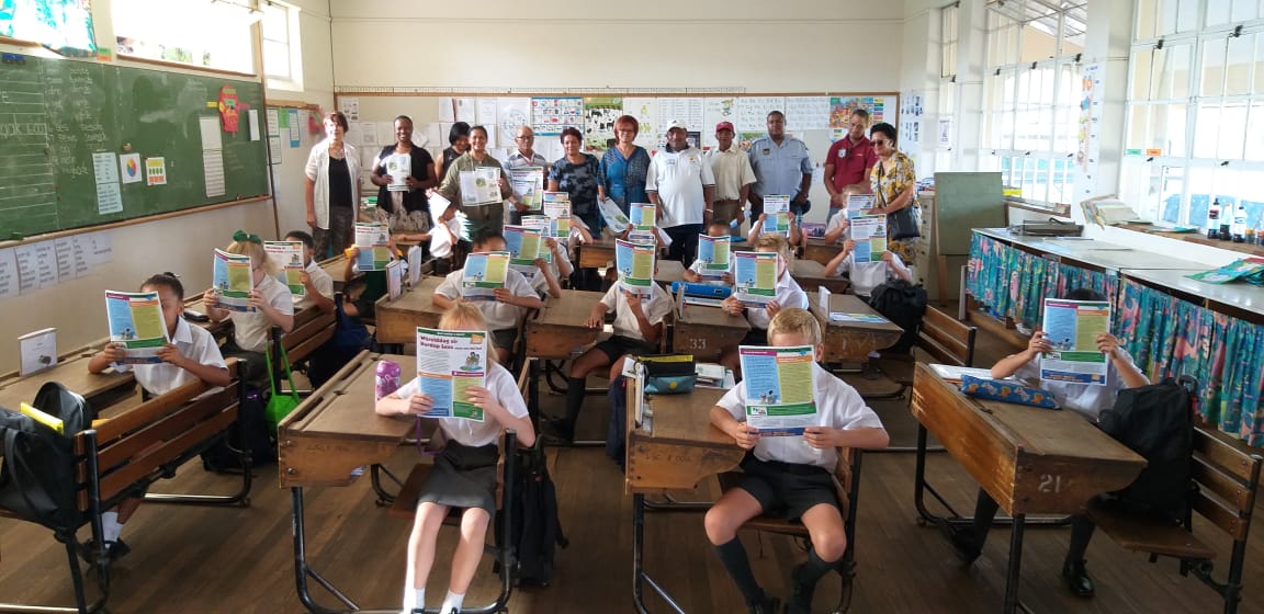 Namakwa Cluster Community Police Board celebrates Reading Out Loud World Day