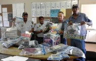 Swift reaction leads to arrest of a man for stash of robbed items and a pistol