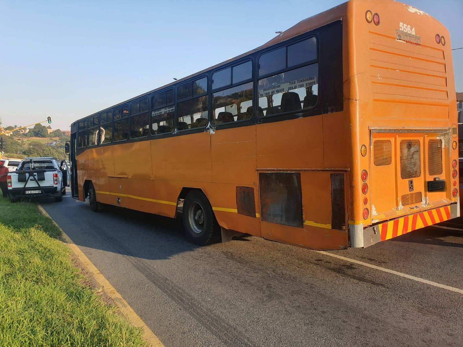 Bus collision in Constantia Kloof