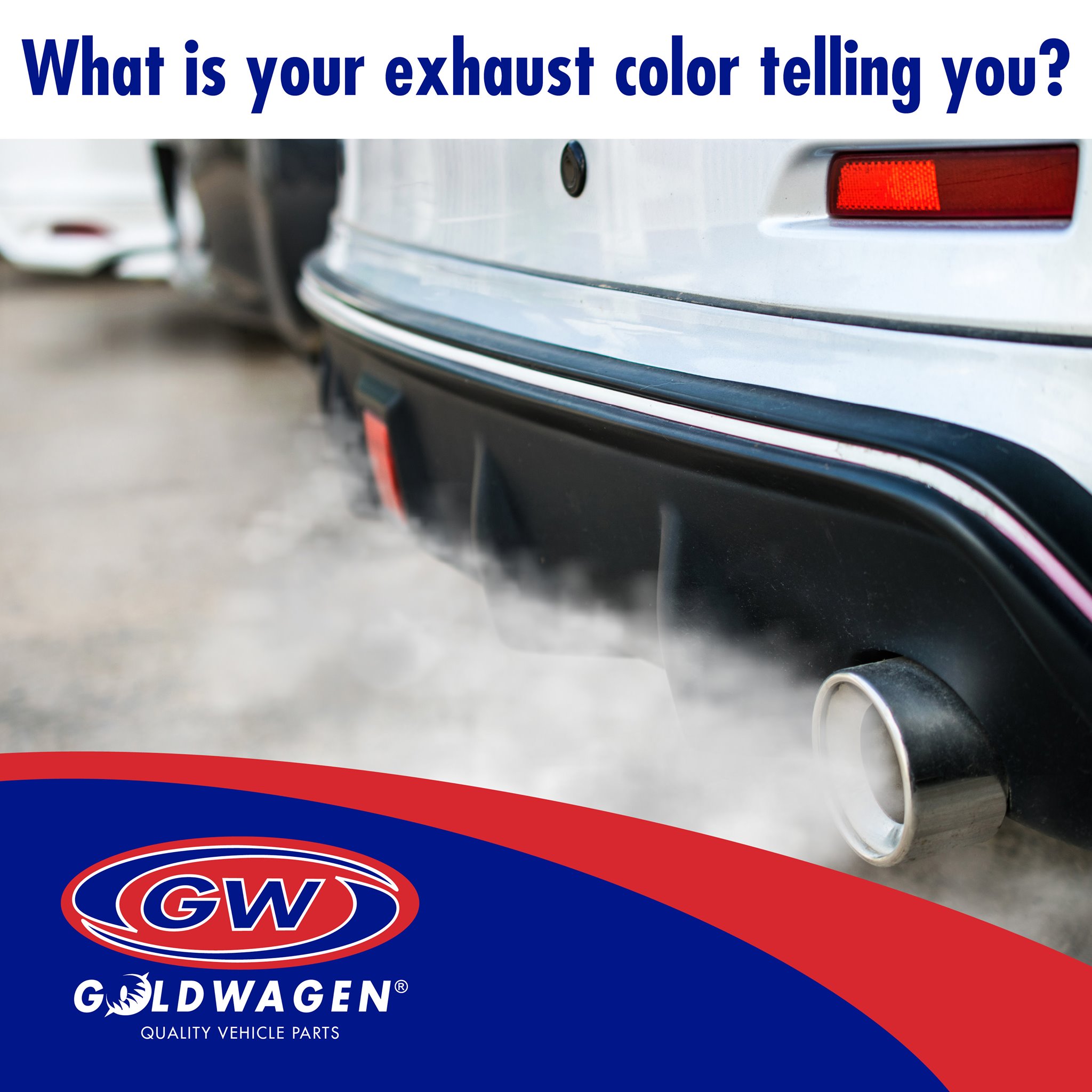 What is the color of the smoke from your exhaust telling you?