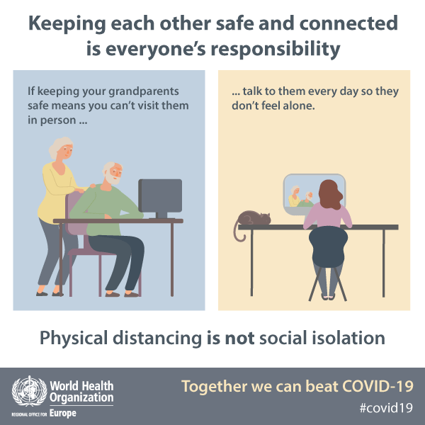 Keeping each other safe and connected is everyone's responsibility
