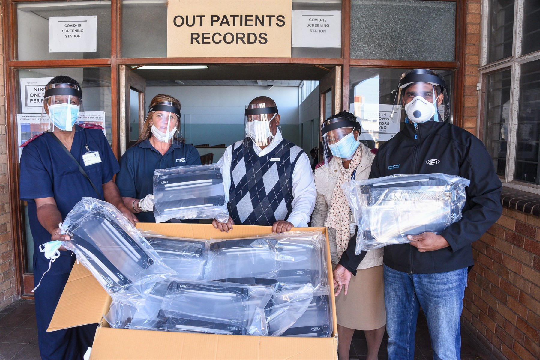 Ford South Africa Partners with Gift of the Givers to Coordinate Funds Raised for COVID-19 Face Shields