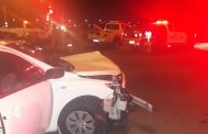One injured in a vehicle collision in Bonaero Park