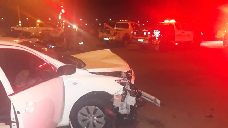 One injured in a vehicle collision in Bonaero Park