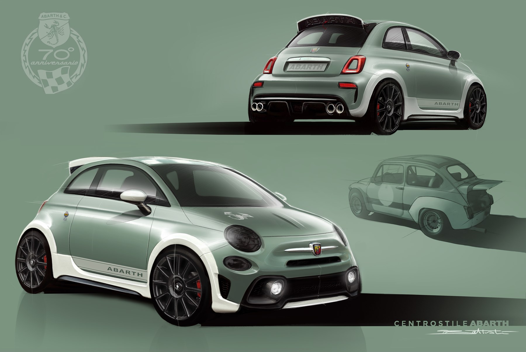 How a 100% Made by Abarth spoiler comes about