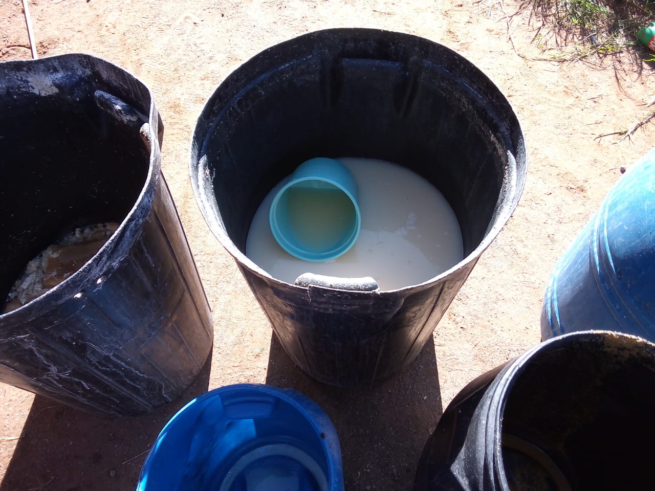 700 Litres of home brewed concoction destroyed in Number 2 in Galeshewe.