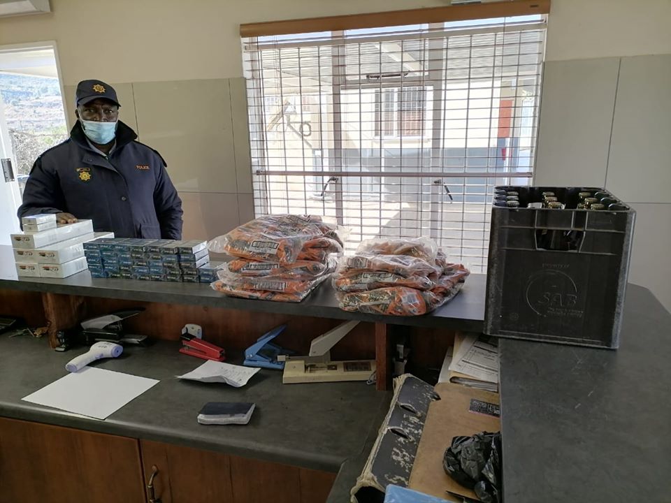 Illicit cigarettes and dagga confiscated in the Eastern Cape