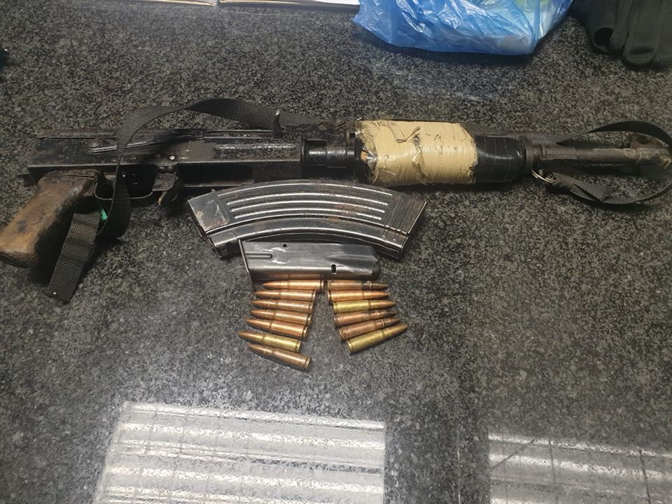 Two firearms seized in Amangwe, two men in custody