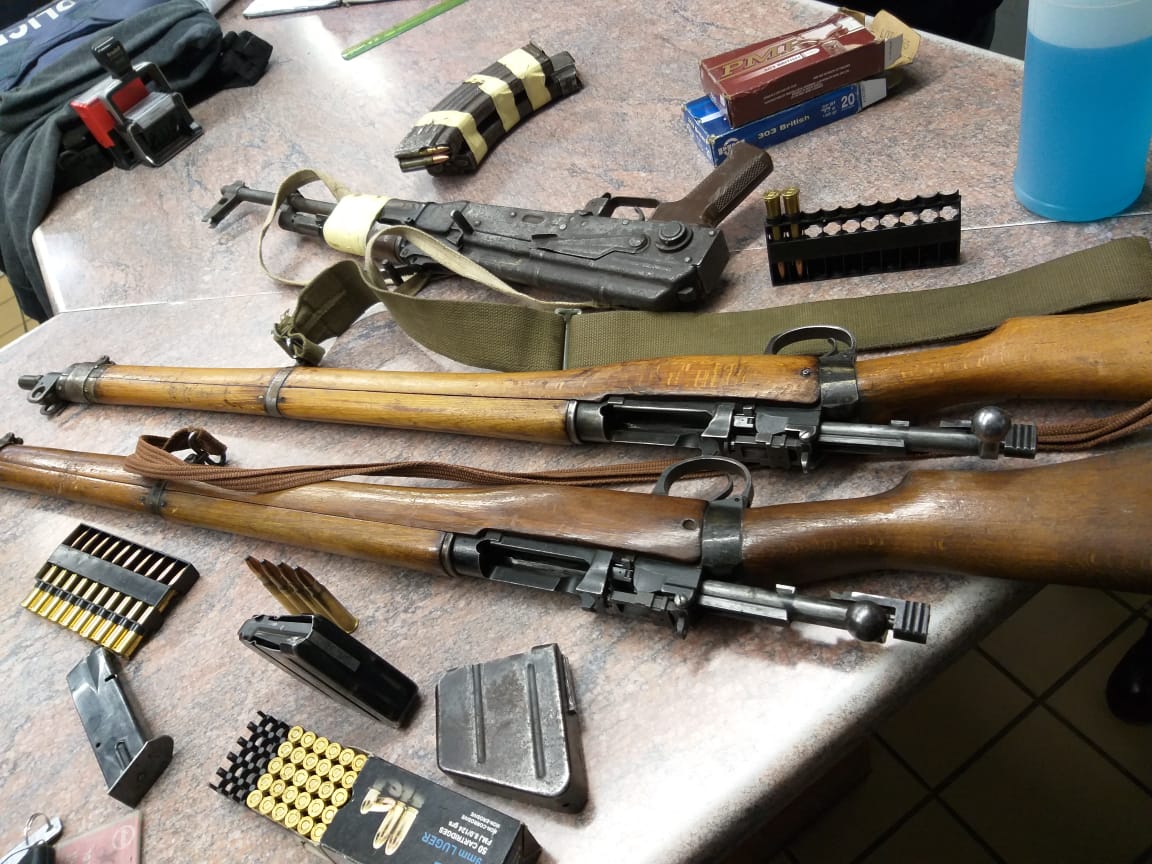 South Coast man busted with firearms
