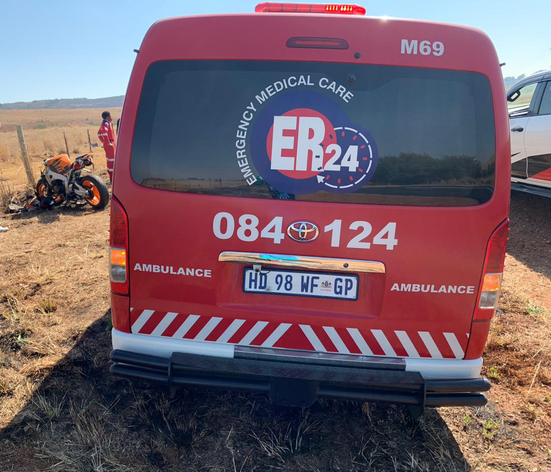 Biker thrown off bike, left seriously injured in Maropeng