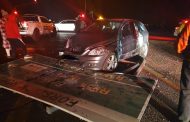 Fortunate escape from injury a in road crash in Boksburg