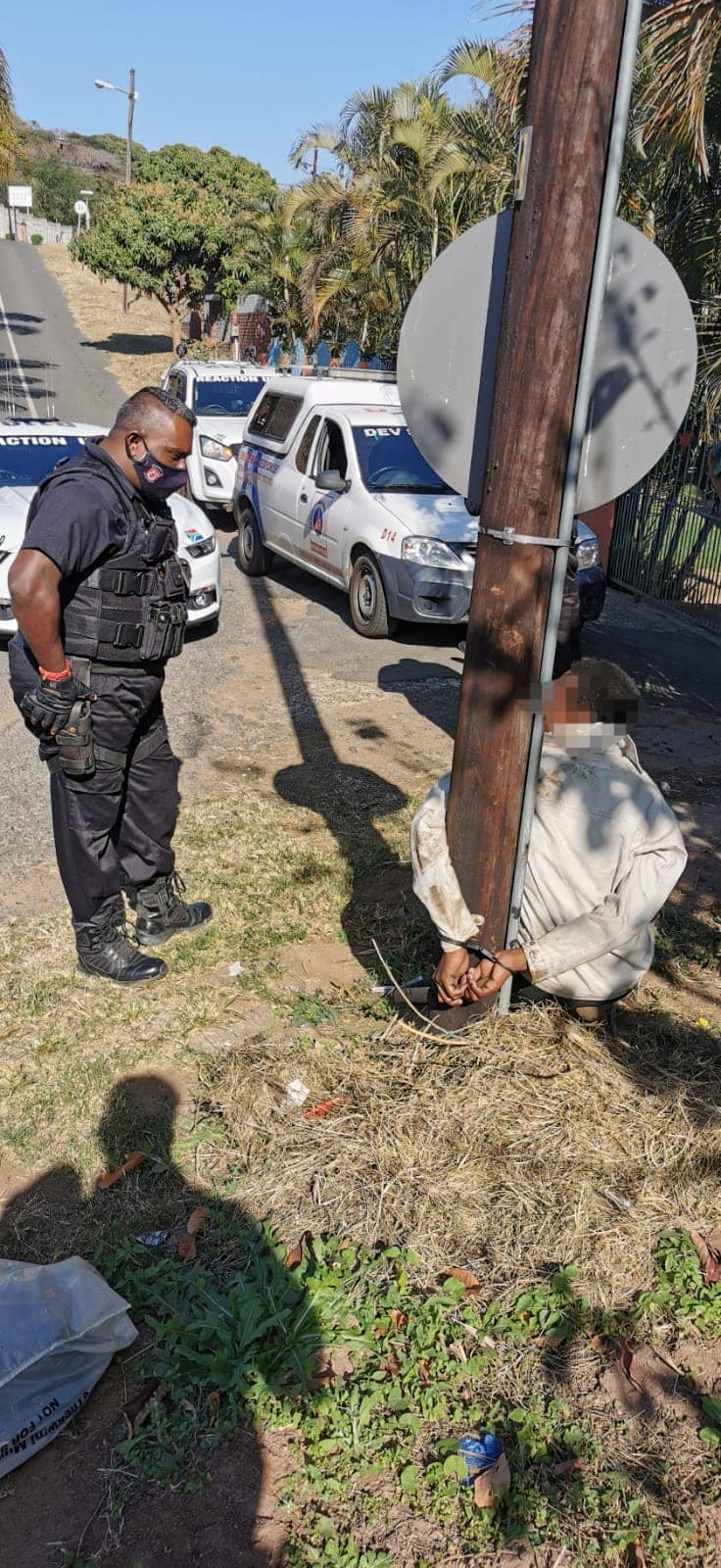 Homeowner apprehends suspect in Brindhaven