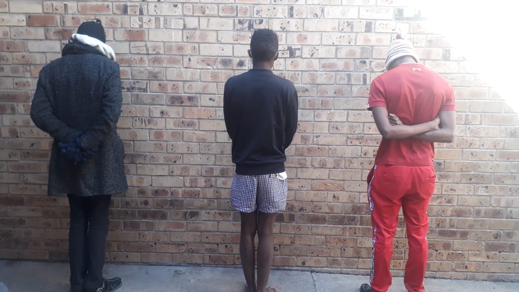 Three men nabbed for armed robbery in Upington