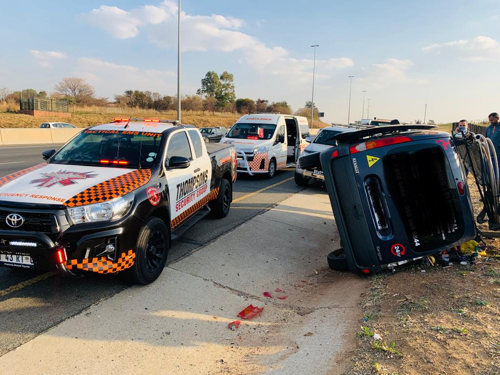 Three injured in a collision in North Riding