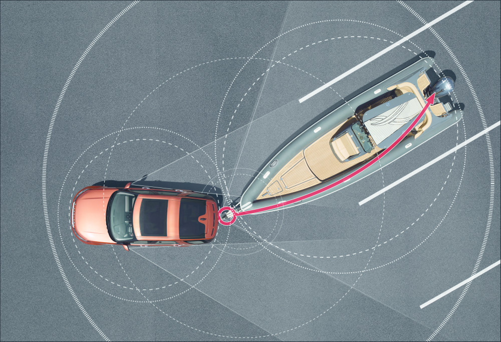 Land Rover impresses with Advanced Tow Assist Feature