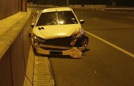 Fortunate escape from injury on the N12 East, Putfontein