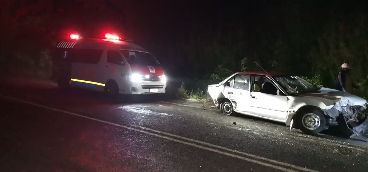 Vehicle overturned in Ndwedwe, KZN