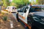 Two injured in a collision in Bryanston