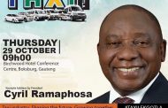 President Cyril Ramaphosa will Today, 29 October 2020,  virtually address the opening ceremony of the National Taxi Lekgotla