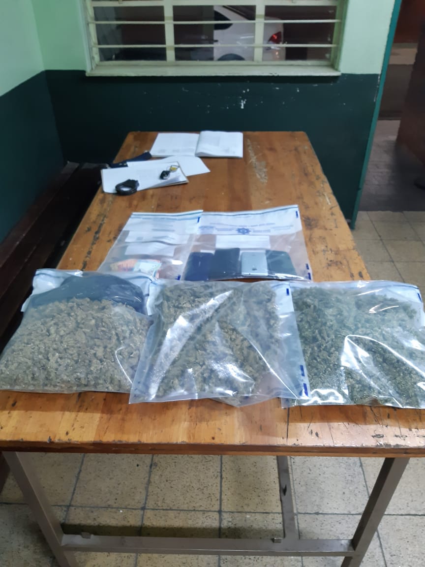Two men arrested for possession of dagga and bribing police officers
