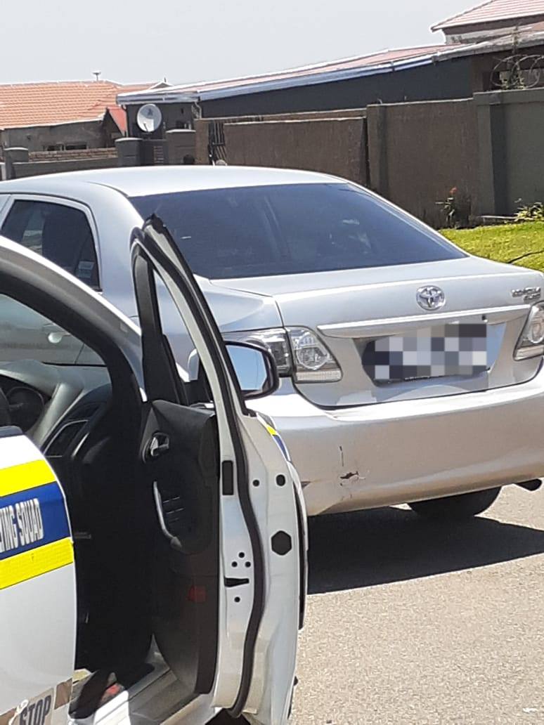 Soweto Police Flying Squad arrested a suspect in Orlando East following a high-speed car chase