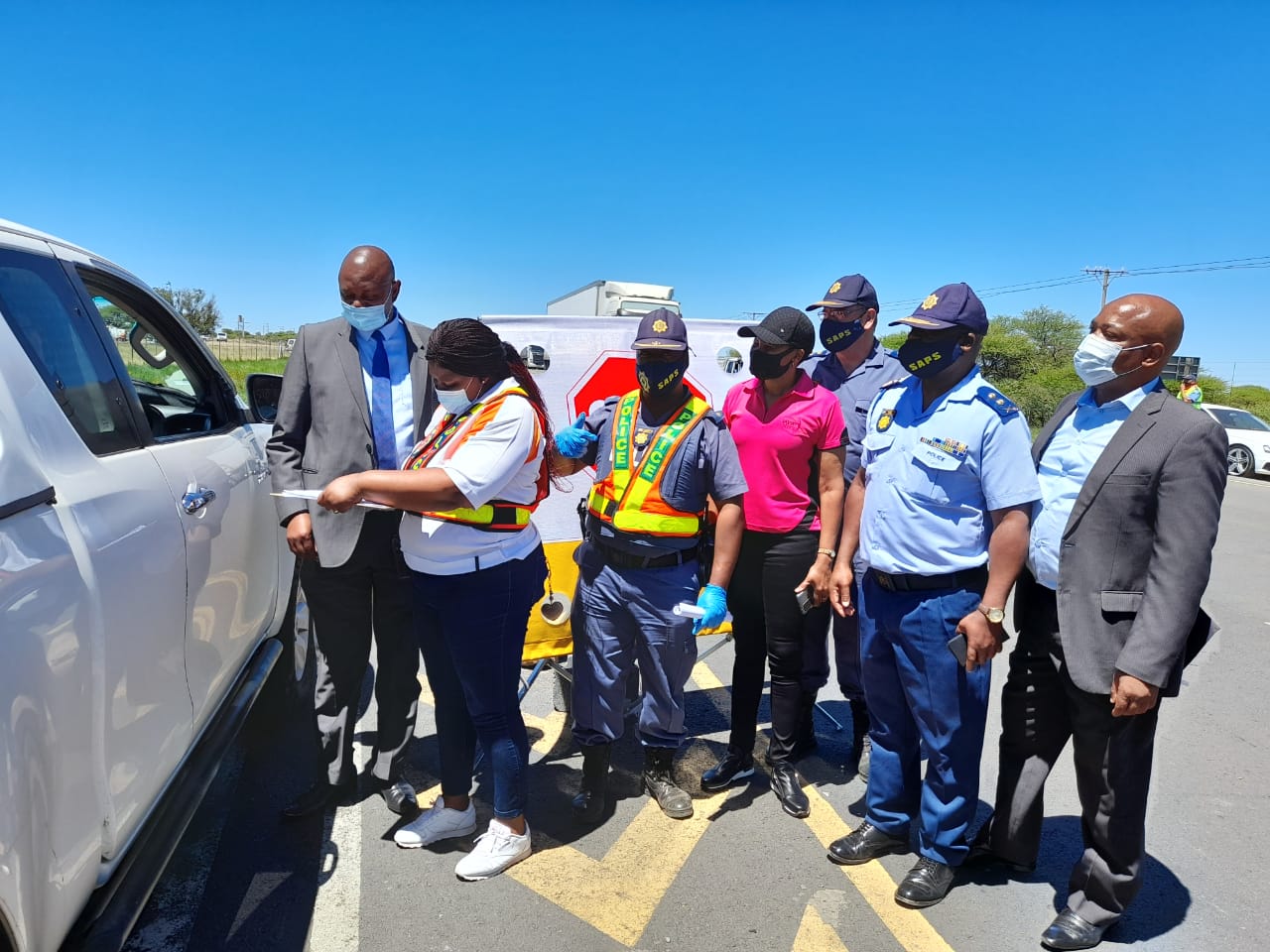 The safer festive season operations kicks off in Northern Cape with an official launch on the N12 road in Kimberley