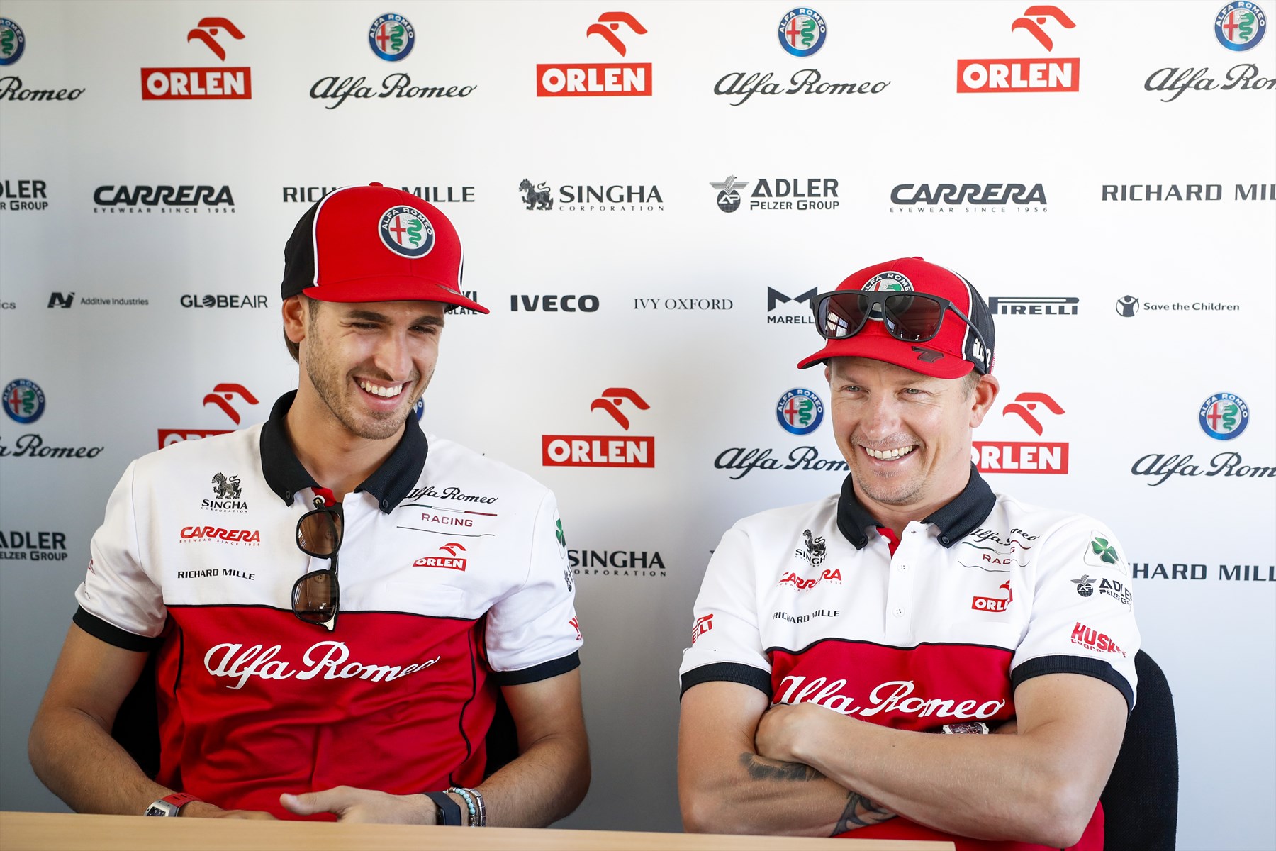 Kimi Räikkönen and Antonio Giovinazzi to race on with Alfa Romeo Racing ORLEN in 2021