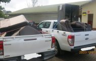 Furniture recovered, three suspects arrested