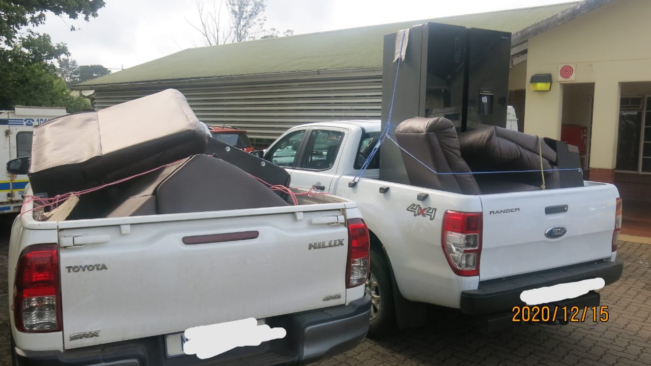 Furniture recovered, three suspects arrested
