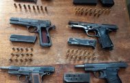 Eight suspects arrested, six firearms confiscated in Fish Hoek