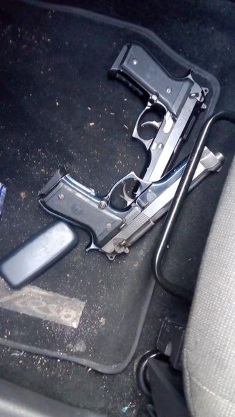 Cape Town k-9 arrests two suspects with two firearms, ammunition and stolen vehicle