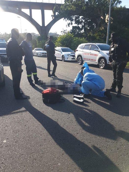 Pedestrian run over in Canelands, KZN
