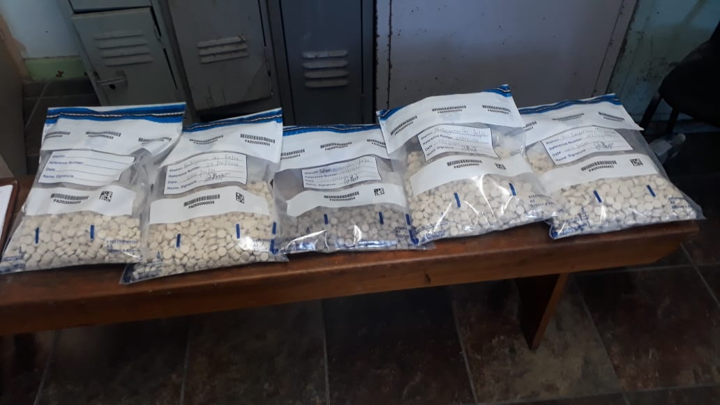 Public order policing seize mandrax tablets and arrest suspect